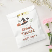 Cute Halloween Spooktacular Birthday Bedankt Bedankzakje (Gezegeld)