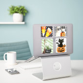 Cute Halloween Sticker (Laptop op bureau)