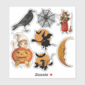 Cute Halloween Sticker (Vel)