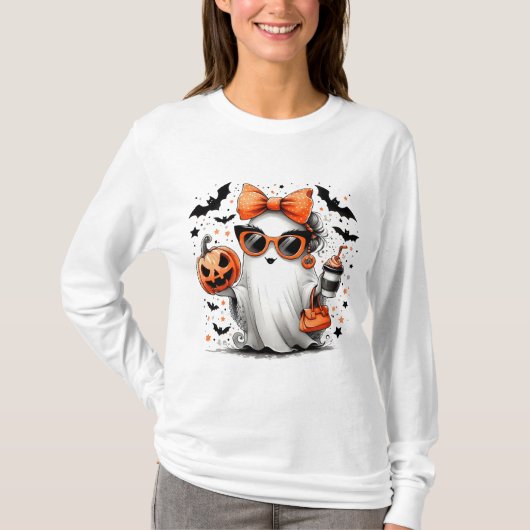 Cute Halloween T-shirt (Voorkant)