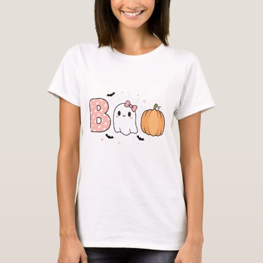 Cute Halloween T-shirt (Voorkant)