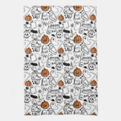 Cute Halloween Theedoek (Verticaal)