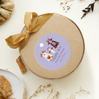 Cute Halloween-thema verjaardagsfeestje favor tags Bedankjes Labels