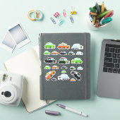 Cute Halloween-themawagens Sticker (iPad Cover)