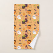 Cute Halloween Theme Bad Handdoek (Handdoek)