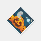 Cute Halloween Theme Servet (Hoek)