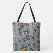 Cute Halloween Tote Bag (Achterkant)