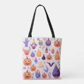 Cute Halloween Tote Bag (Achterkant)