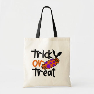 Cute Halloween Trick or treat Canvas tas