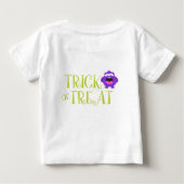 Cute Halloween Trick or treat Little Monster Name (Achterkant)