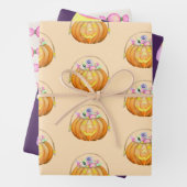Cute Halloween Trick or treat Snoep Inpakpapier Vel (In situ)