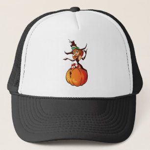Cute Halloween Trucker Pet