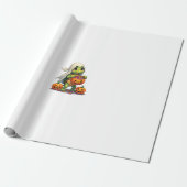 Cute Halloween Turtle Ghost met Snoep (8) Cadeaupapier (Uitgerold)