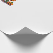 Cute Halloween Turtle Ghost met Snoep (8) Cadeaupapier (Hoek)