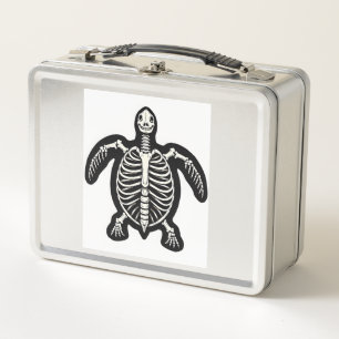 Cute Halloween Turtle Skelet Schildpad Fossielen A