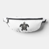 Cute Halloween Turtle Skelet Schildpad Fossielen A Heuptasje (Liggend)