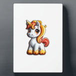 Cute Halloween Unicorn Candy Corn Horn Magical Hor Fotoplaat<br><div class="desc">Cute Halloween Unicorn Candy Corn Horn Magical Horse Fall Long Sleeve T-Shirt</div>