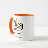 Cute Halloween Unicorn Witch Pet Mok (Voorkant links)