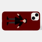 Cute Halloween Vampire Case-Mate iPhone Case (Achterkant (horizontaal))