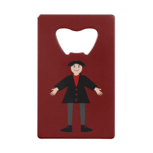 Cute Halloween Vampire Custom Creditkaart Flessenopener