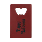 Cute Halloween Vampire Custom Creditkaart Flessenopener (Achterkant)