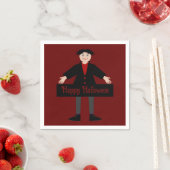 Cute Halloween Vampire Custom Party Servet (Insitu)