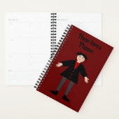 Cute Halloween Vampire Custom Planner (Display)
