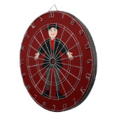 Cute Halloween Vampire Dartbord (Voorkant Rechts)