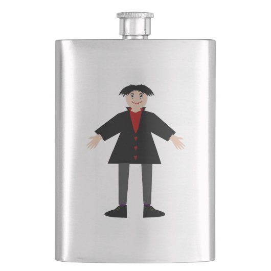 Cute Halloween Vampire Flacon (Voorkant)