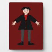 Cute Halloween Vampire Fotoplaat (voorkant)