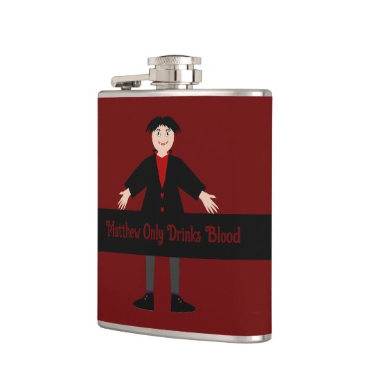 Cute Halloween Vampire Funny Custom Heupfles (Links)