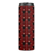 Cute Halloween Vampire gepatterd Thermosbeker (Achterkant)