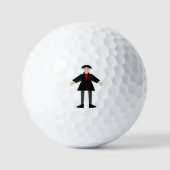 Cute Halloween Vampire Golfballen (Voorkant)