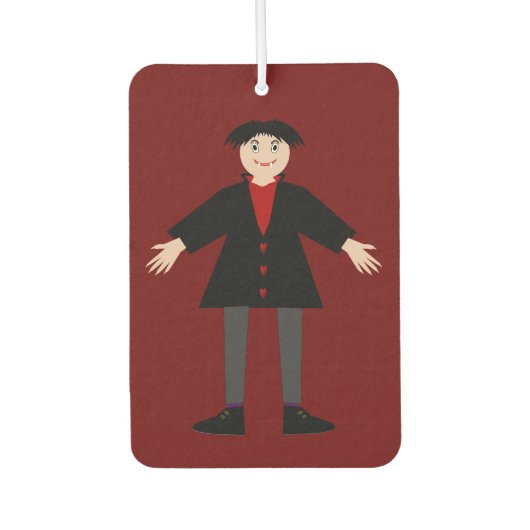 Cute Halloween Vampire Luchtverfrisser (Voorkant)