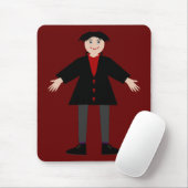 Cute Halloween Vampire Muismat (Met muis)