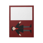 Cute Halloween Vampire Notitieblok (Linkerzijde)