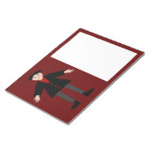 Cute Halloween Vampire Notitieblok (Schuin)