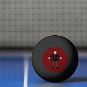 Cute Halloween Vampire Pingpongbal (Net)