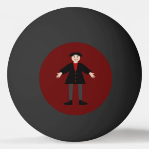 Cute Halloween Vampire Pingpongbal