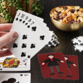 Cute Halloween Vampire Pokerkaarten (Insitu)