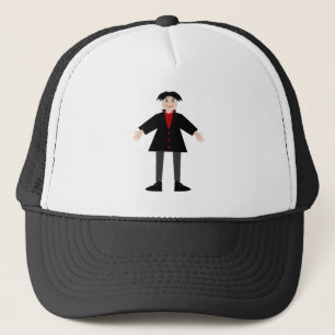 Cute Halloween Vampire Trucker Pet