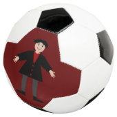 Cute Halloween Vampire Voetbal (Drie kwart)