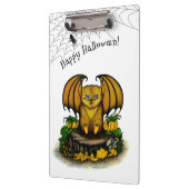 Cute Halloween Vleermuis Klembord (Links)