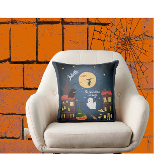 Cute Halloween Waterverf Personalized Kussen