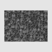 Cute Halloween-weefselpapier Tissuepapier (Voorkant)