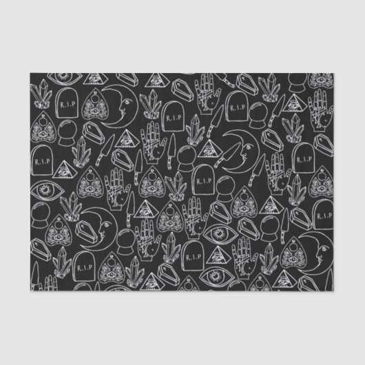 Cute Halloween-weefselpapier Tissuepapier (Voorkant)