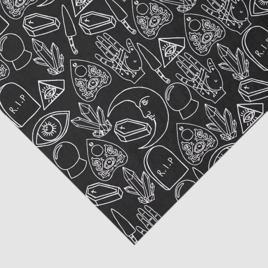 Cute Halloween-weefselpapier Tissuepapier (Detail)