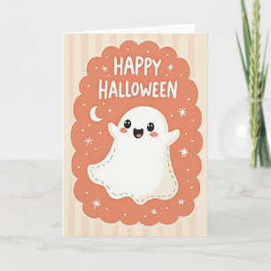 Cute Halloween Wenskaart Kaart