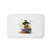Cute Halloween Witch Badmat (Voorkant)