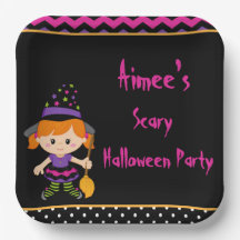 Cute Halloween Witch Girl Halloween Party